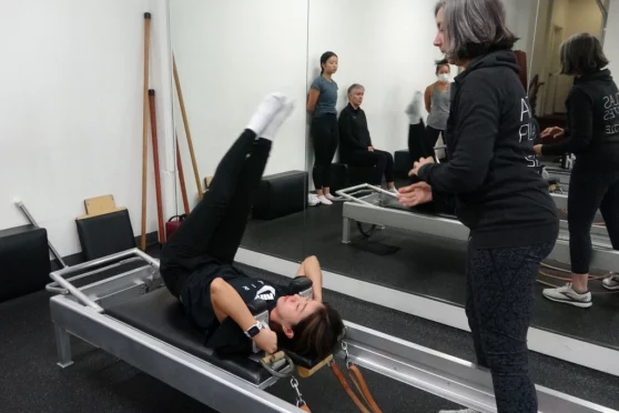 Pilates Teacher Training on the Gratz Reformer